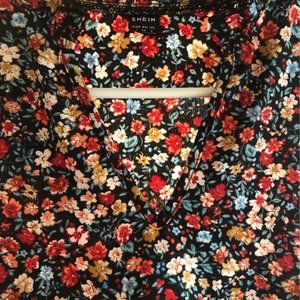 Floral Long Sleeve Dress